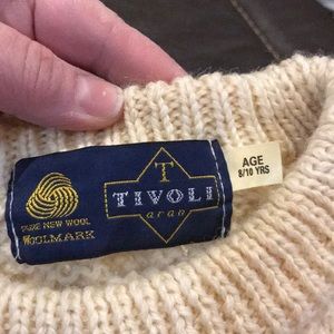 Tivoli Aran wool Irish Sweater